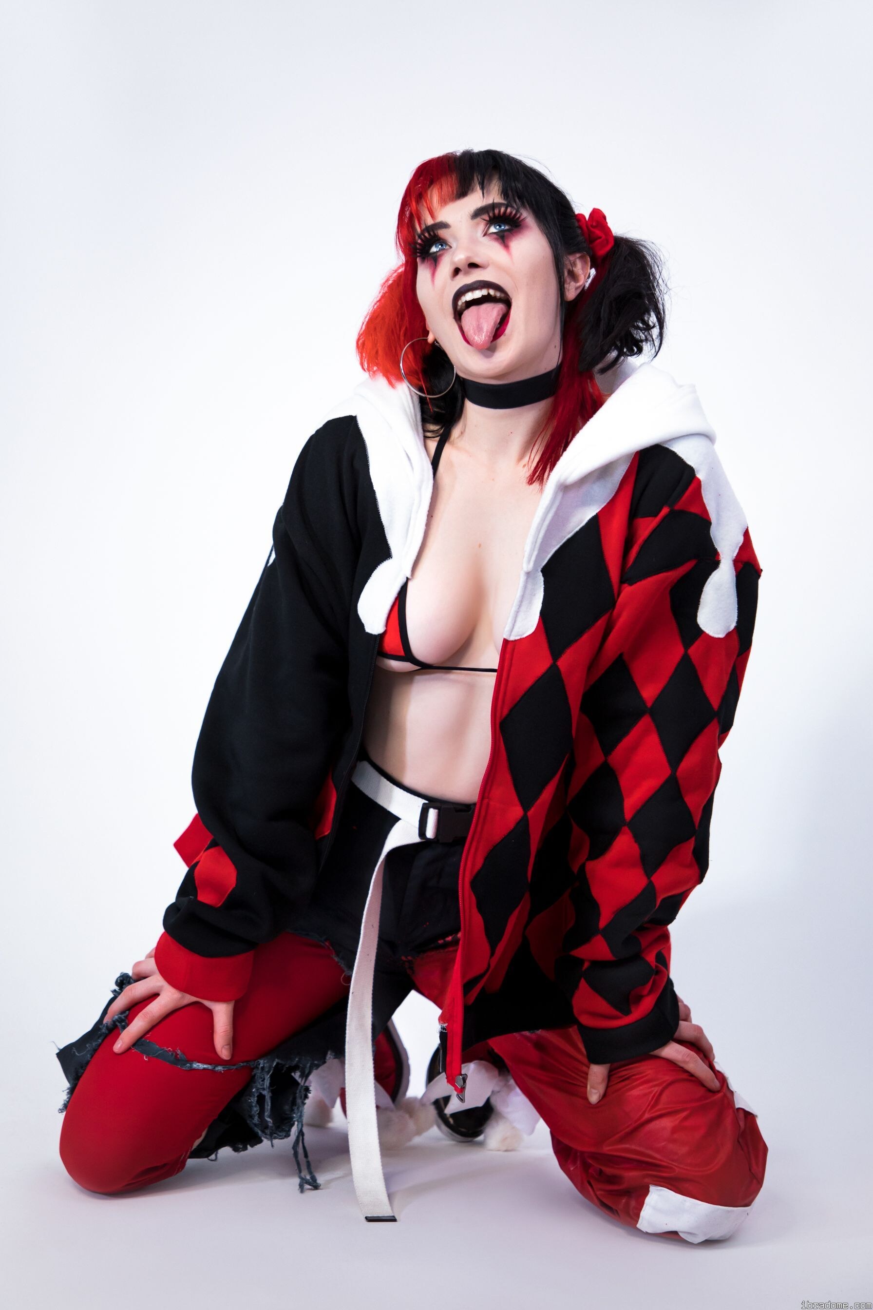 Nichameleon Harley Quinn Red and Black 54060