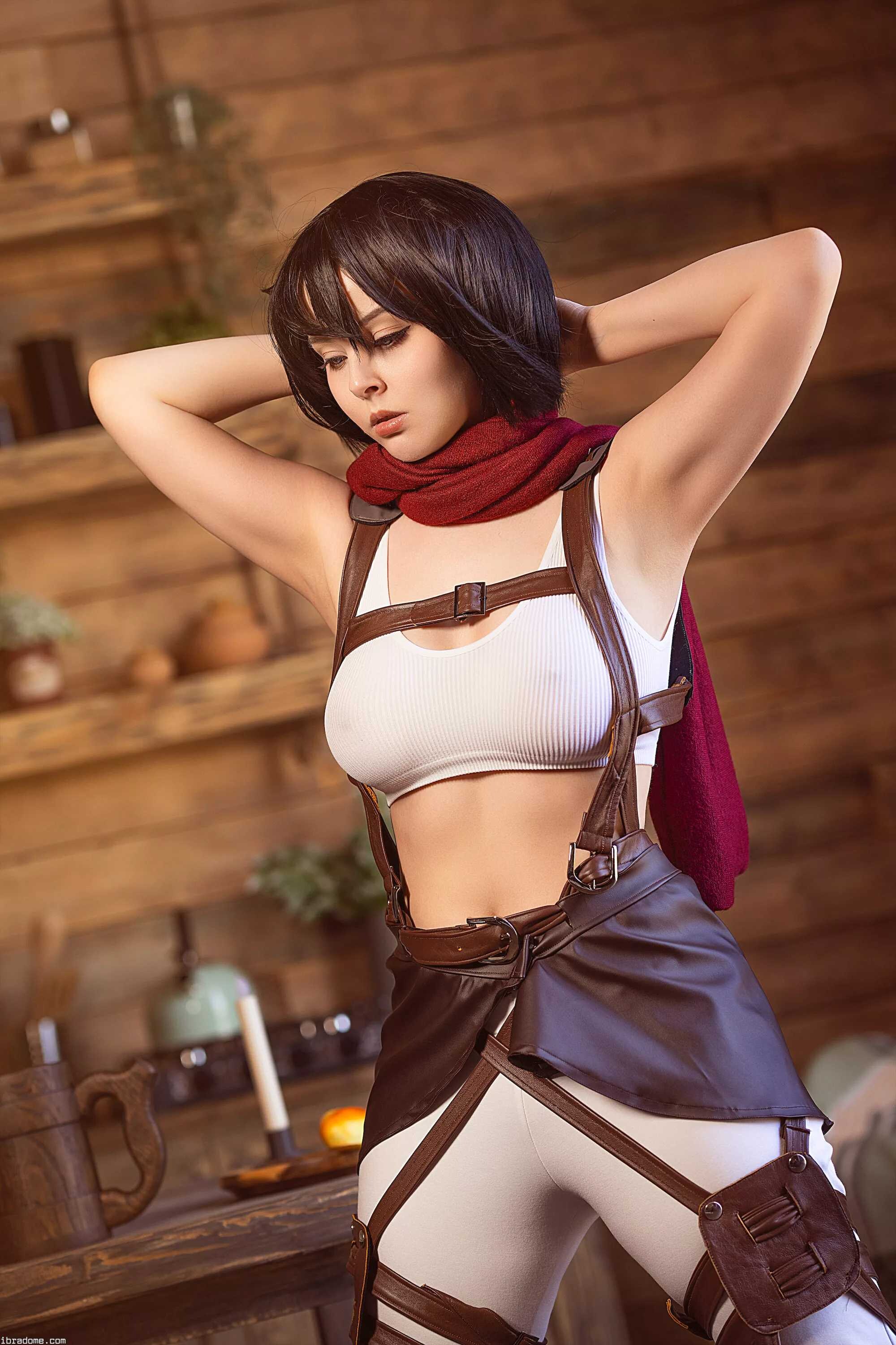 Helly Von Valentine Mikasa Ackerman Cosplay 97947
