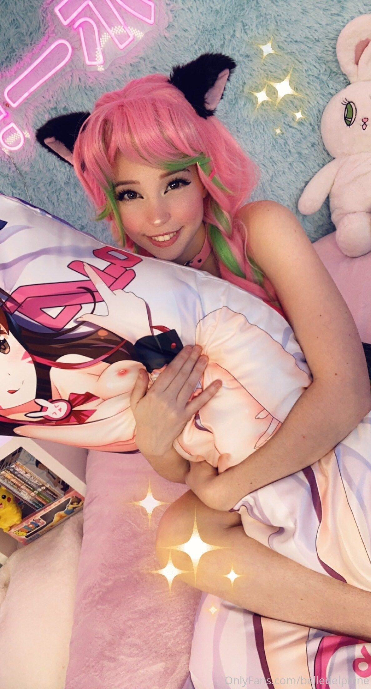 Belle Delphine Pink Hair 72216