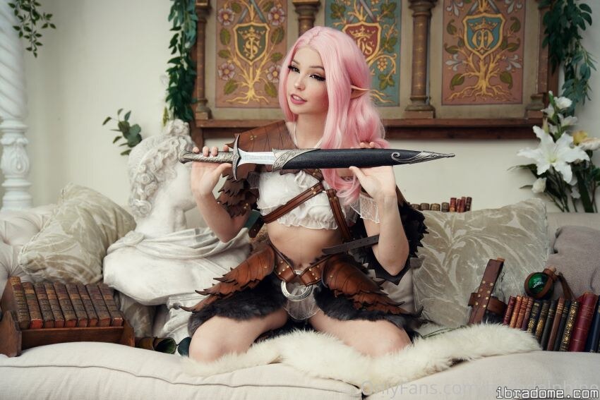 Belle Delphine Onlyfans Pink Elf 48270