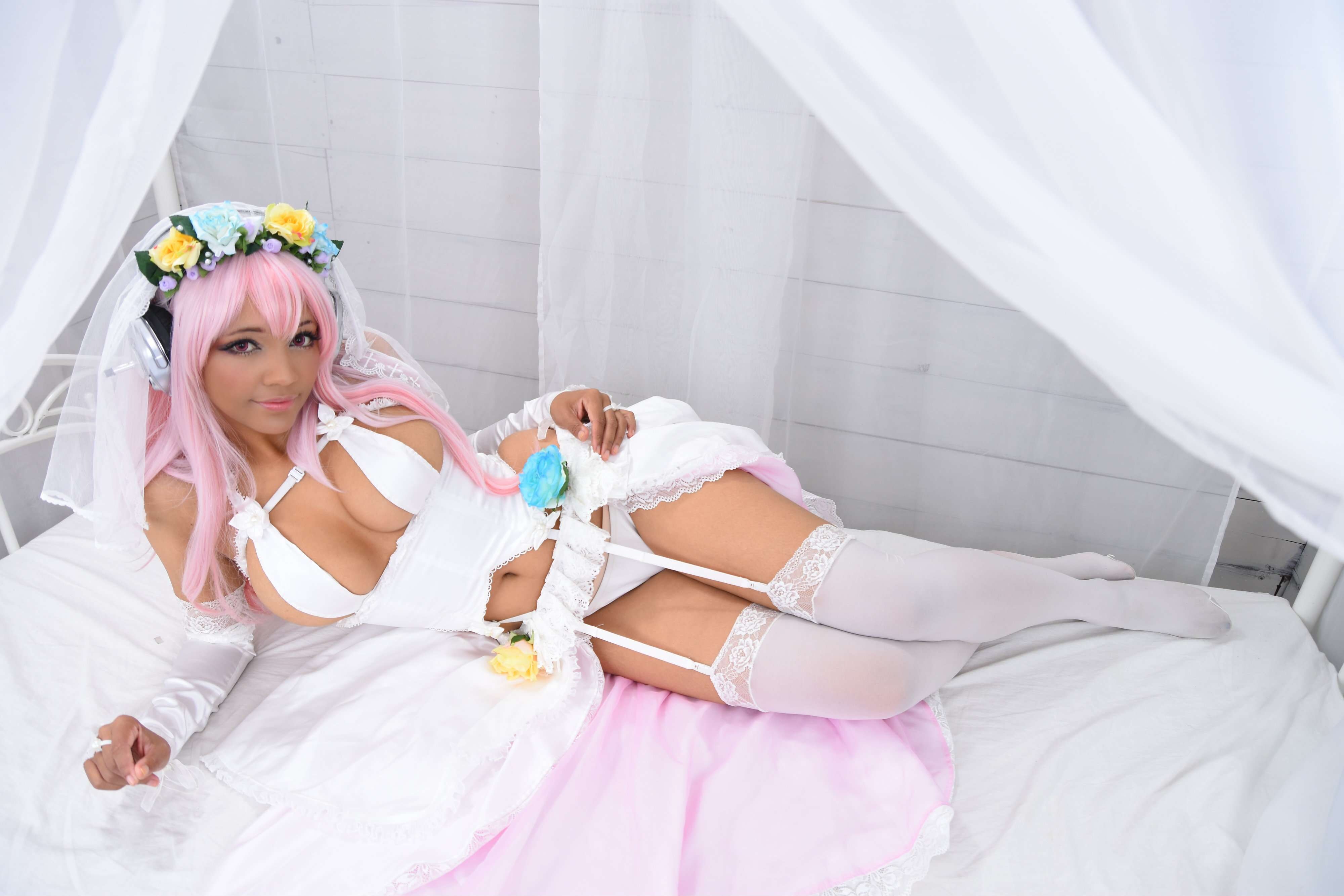 PattieCosplay Super Sonico Cosplay 89450