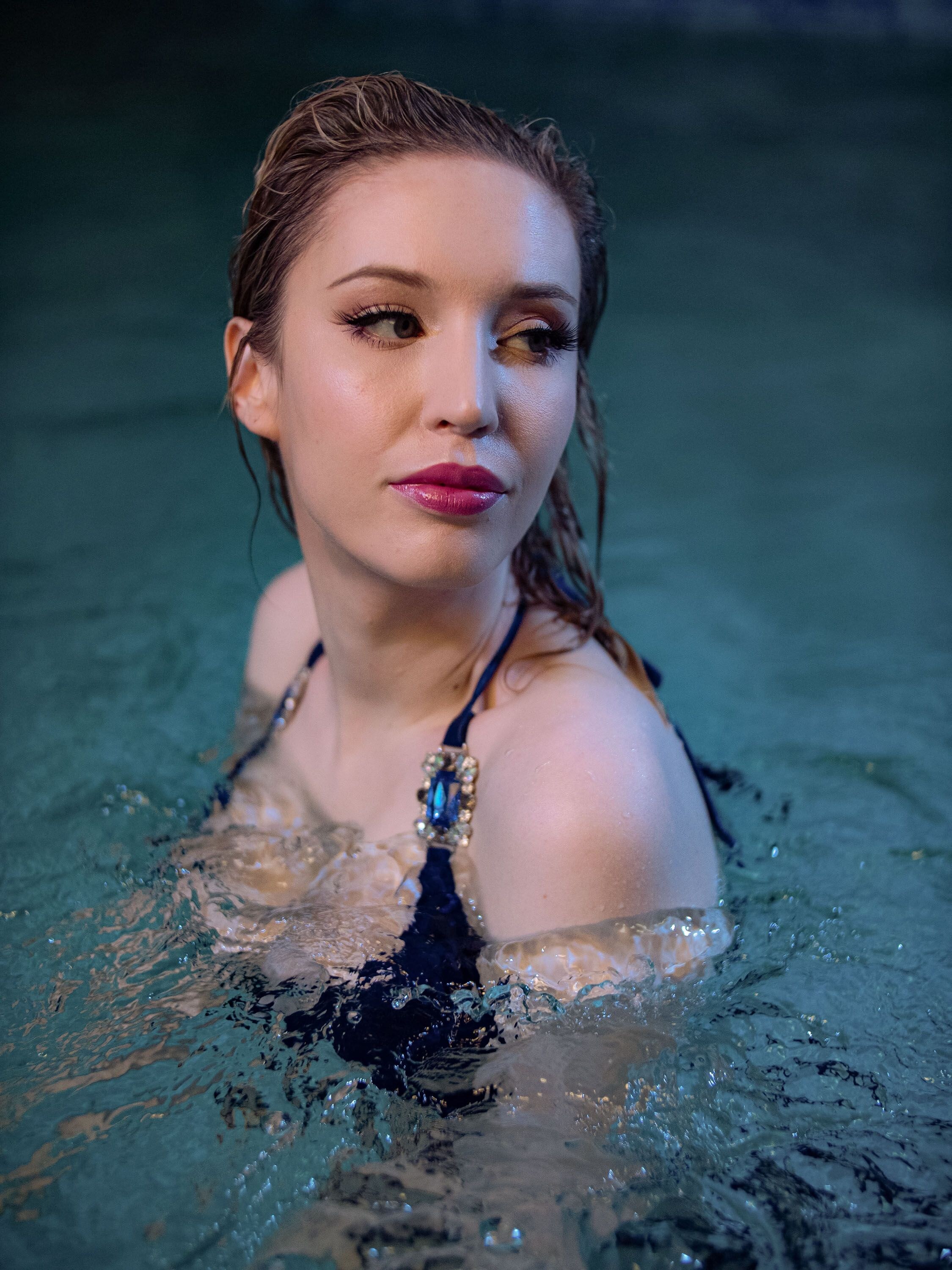 Kelly Jean Blue Bikini 86012