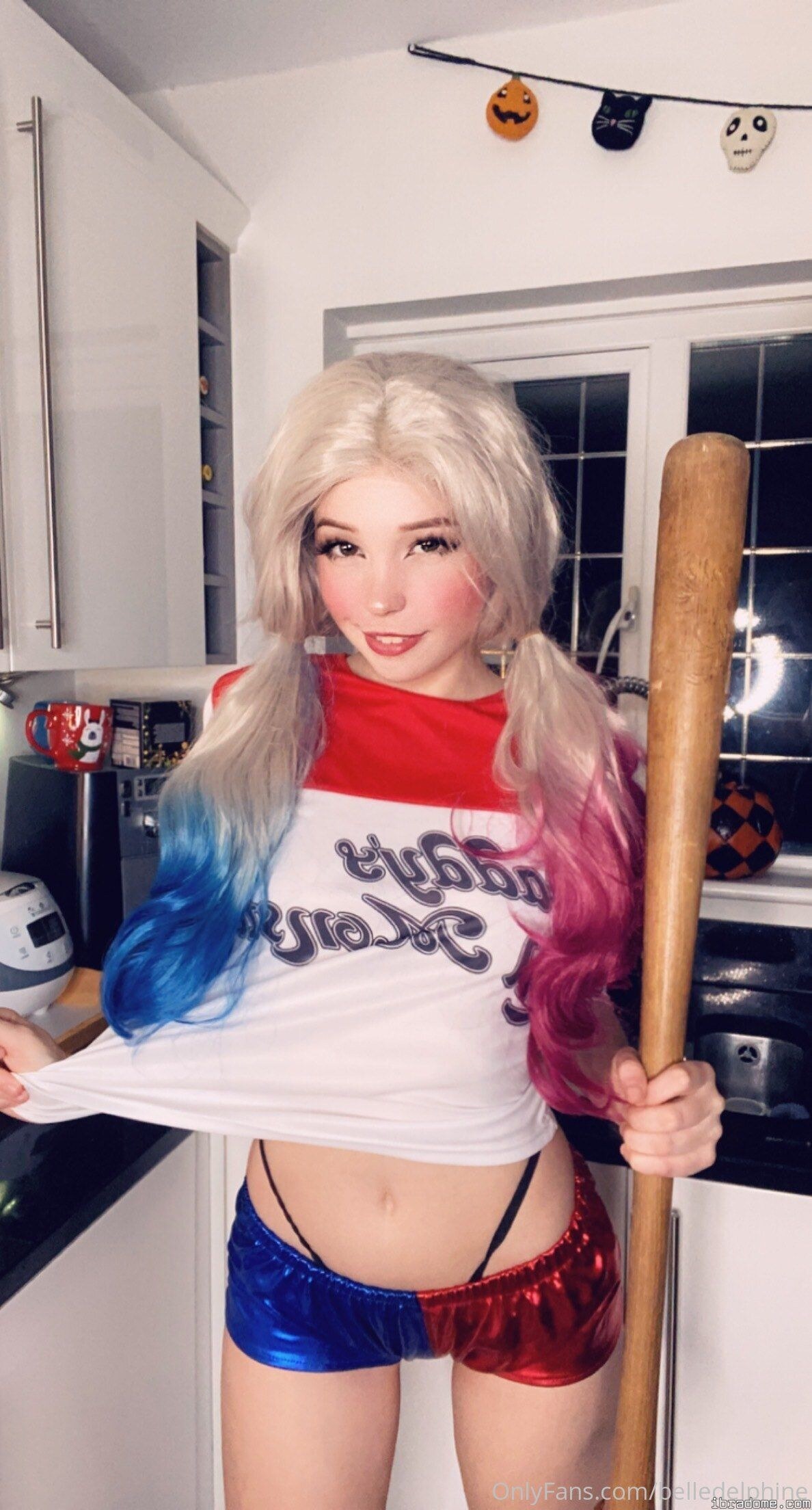 Belle Delphine Harley Quinn Cosplay Set Leaked Photos 59588