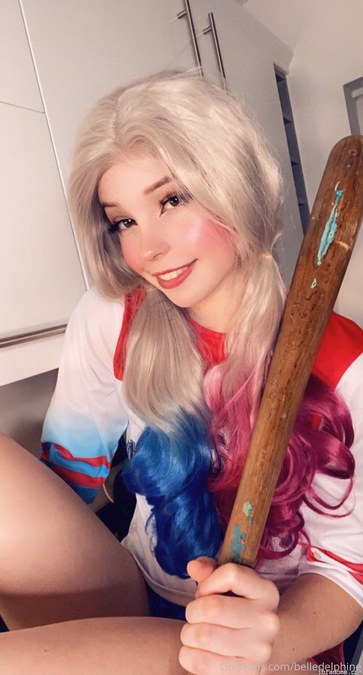 Belle Delphine Harley Quinn Cosplay Set Leaked Photos 59595