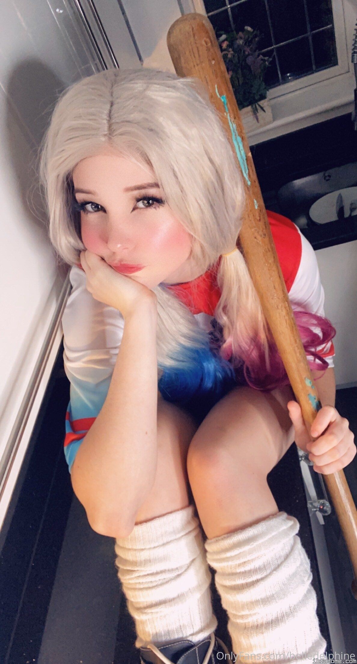 Belle Delphine Harley Quinn Cosplay Set Leaked Photos 59609