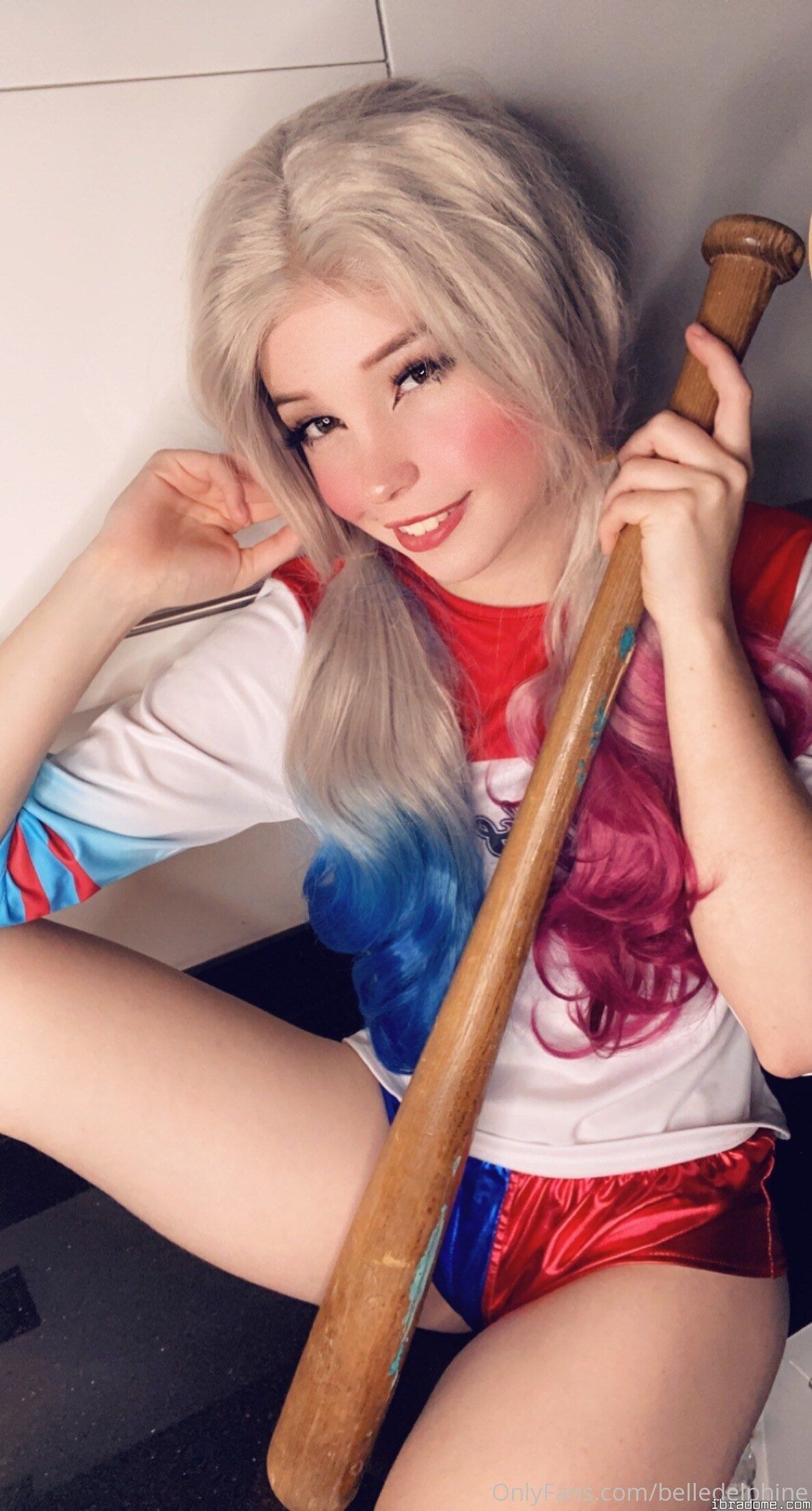 Belle Delphine Harley Quinn Cosplay Set Leaked Photos 59610